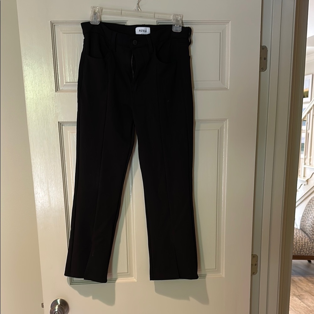 Black Cropped Pants